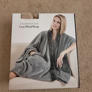 Charter Club Plush Wrap (new)